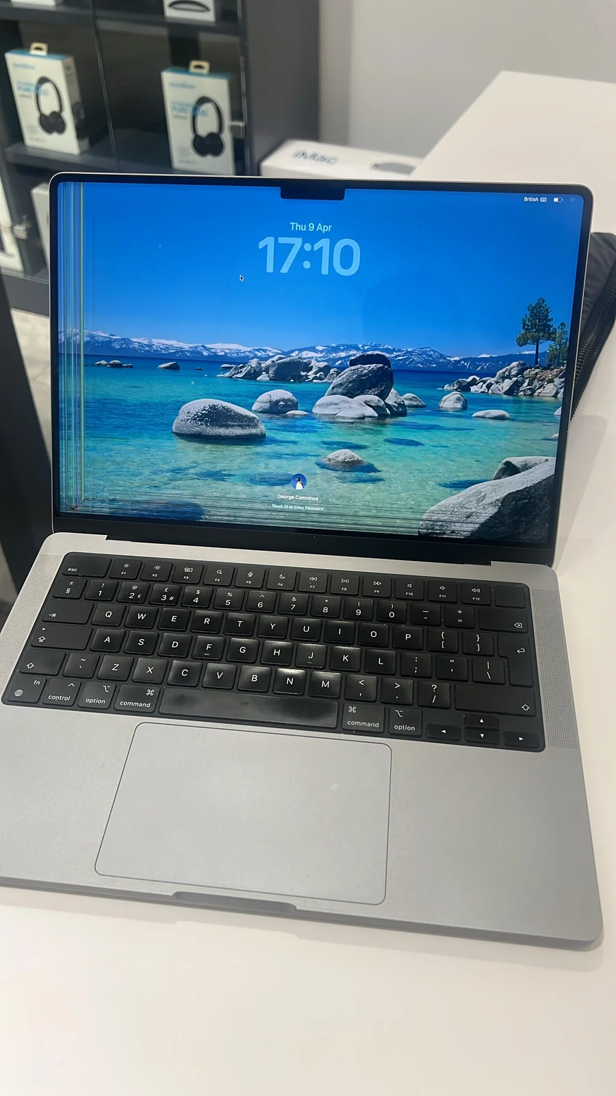 MacBook configuré pour accompagnement et formation